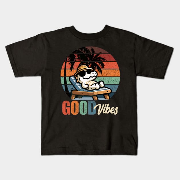 Good vibes Kids T-Shirt by MasutaroOracle